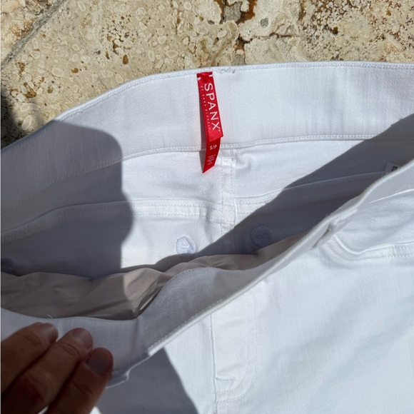 SPANX White Ankle Skinny Jeans Size S/P - Picture 10 of 12